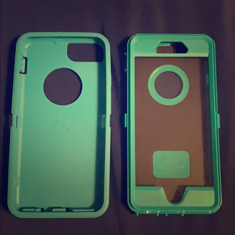 Teal Otterbox Defended Series Case for iPhone 6/6s